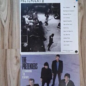 The Pretenders – Pretenders II (1981) + Learning to Crawl (1984)Lot of 2 Vinyl